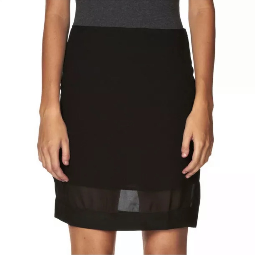 NWT! Patterson J. Kincaid Black Skirt $168